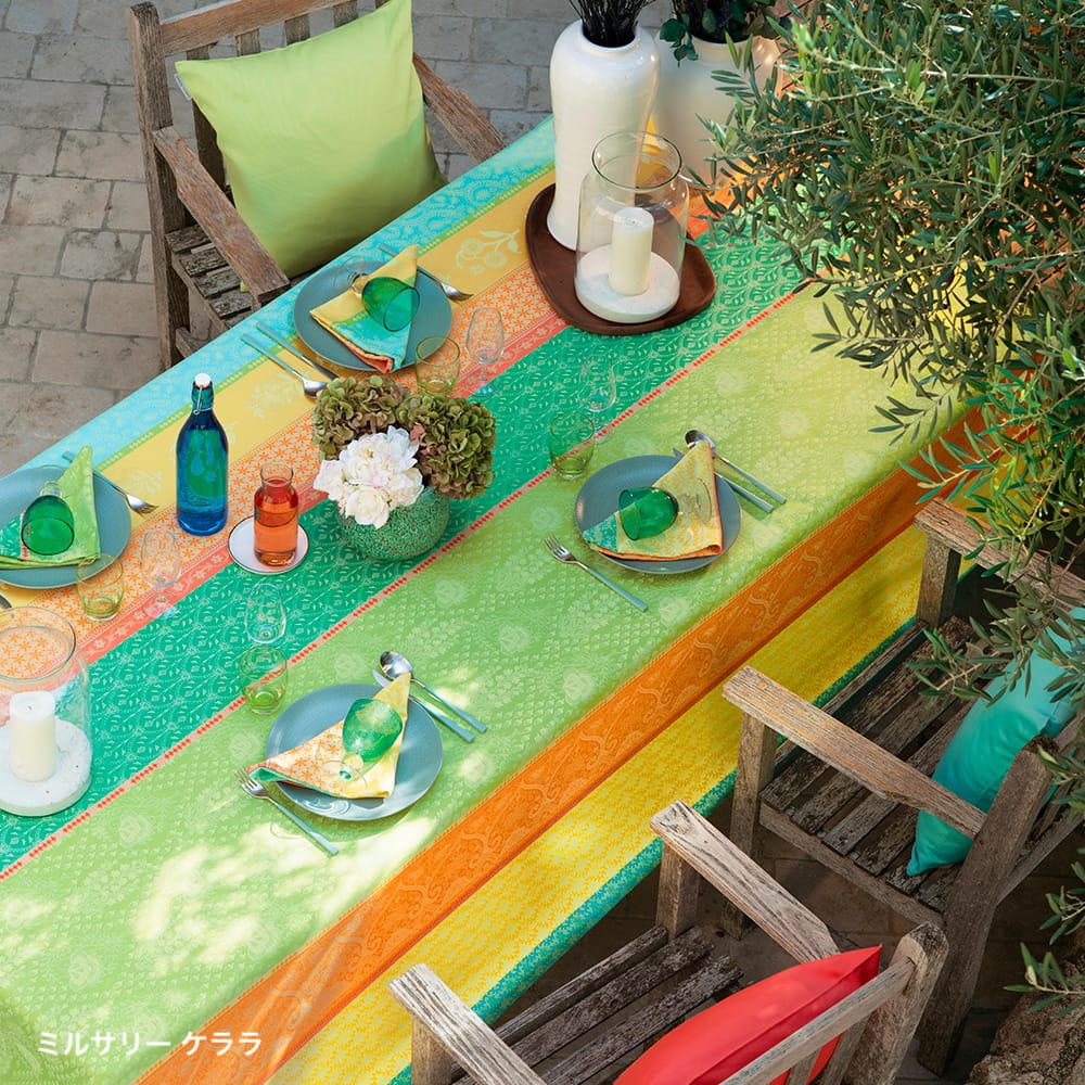 ガルニエ・ティエボー ミルサリー ケララ テーブルクロス