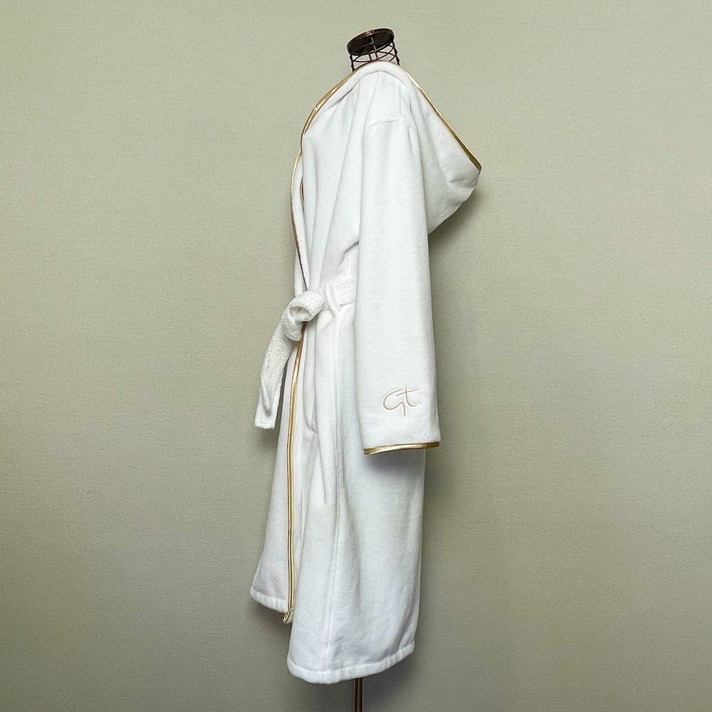 ガルニエ・ティエボー　バスローブ フラッフィー ゴールド