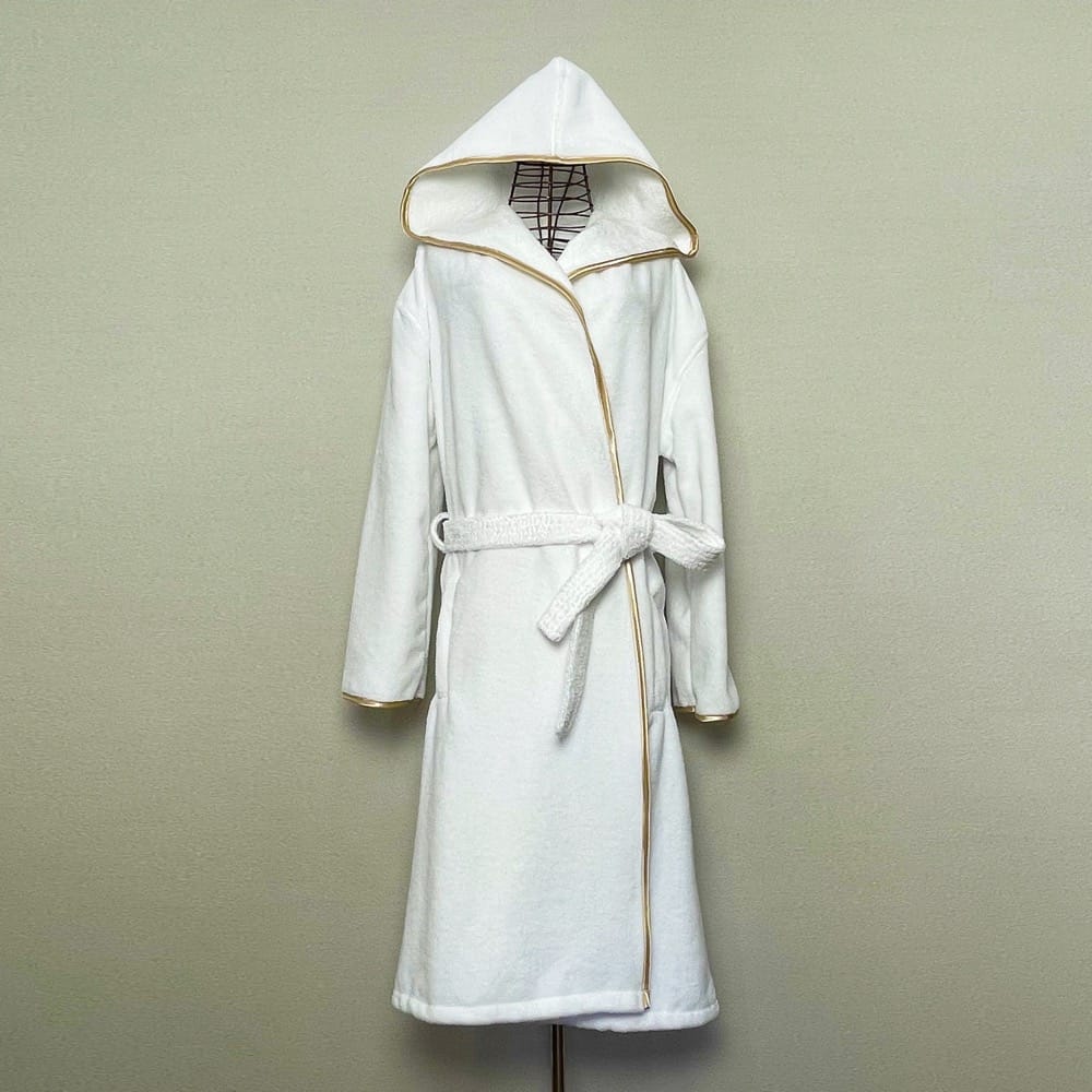 ガルニエ・ティエボー　バスローブ フラッフィー ゴールド