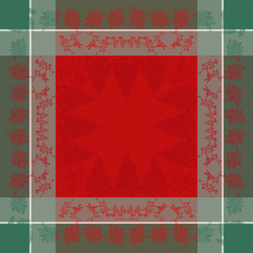 ガルニエ・ティエボー クリスマス テーブルクロス