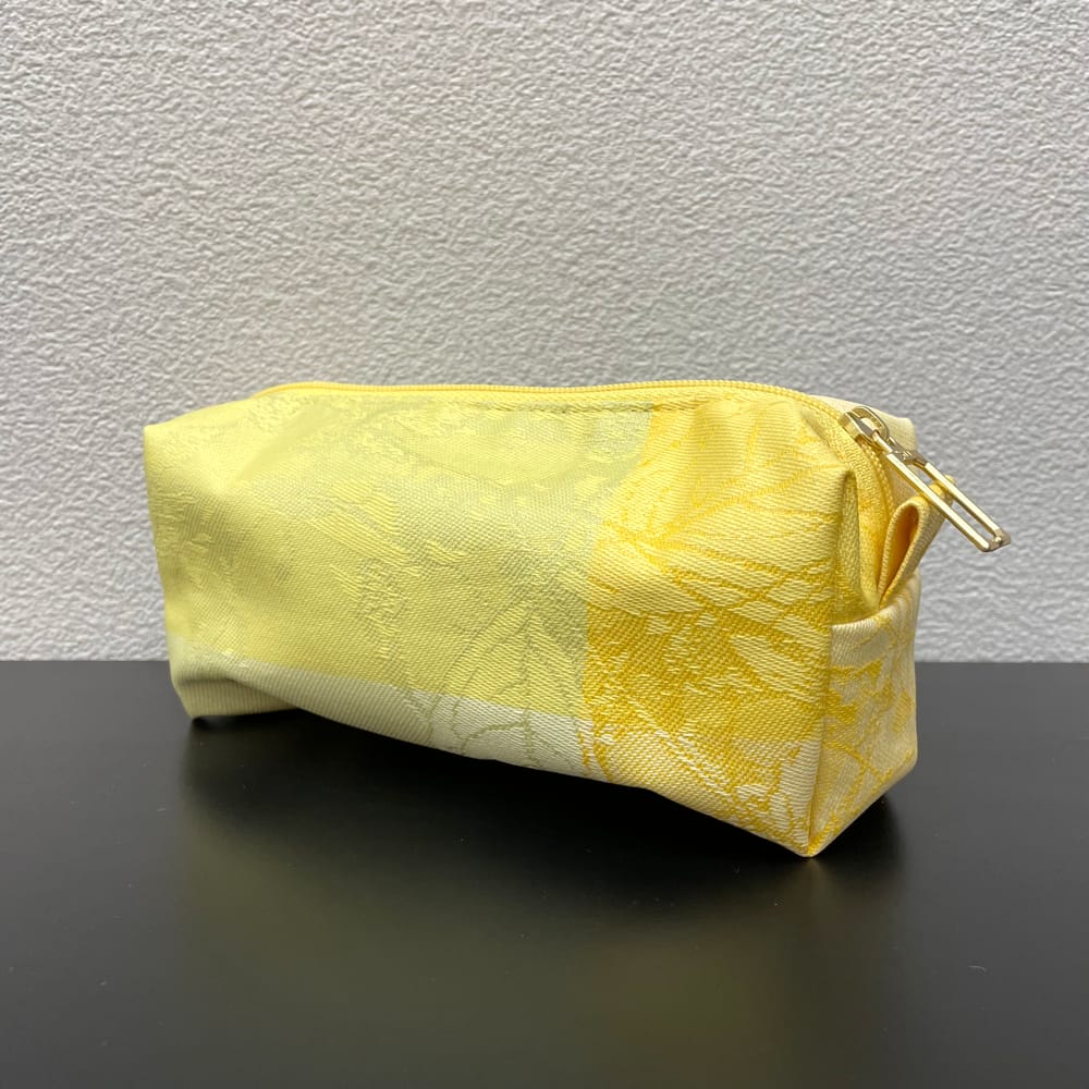 カラーファスナーポーチ