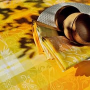 ガルニエ・ティエボーテーブルクロス ミルパナシュカナリア