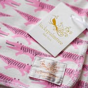 ブランケット おくるみ Pink Crocodile