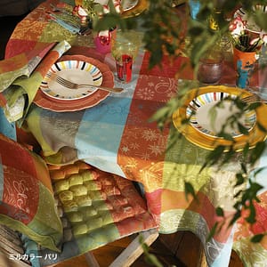 ガルニエ・ティエボー ミルカラー パリ テーブルクロス