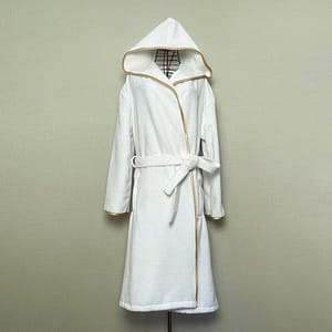 ガルニエ・ティエボー　バスローブ フラッフィー ゴールド