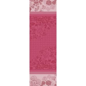 ガルニエ・ティエボー ゼラニウム ローズ テーブルランナー