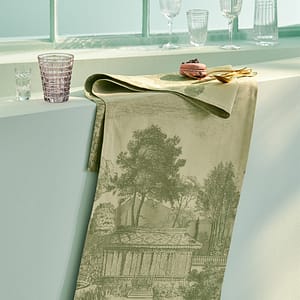 【テーブルランナー】ジャルダンスピリチュエル オリーブ