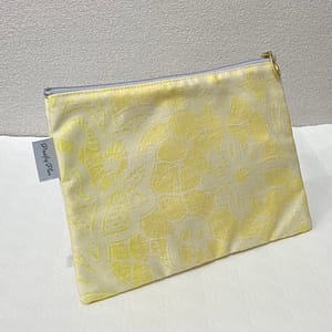 【マチなしポーチ】ミルダンテル パステルイエロー