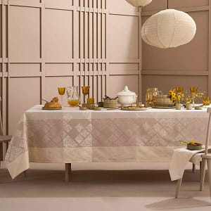 【テーブルクロス(受注生産)】ミルピスティル ナチュレル