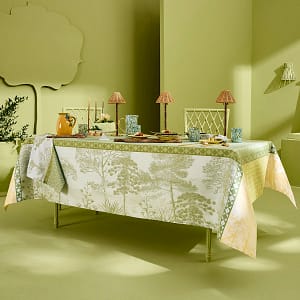 【テーブルクロス】シュッド  グリーン