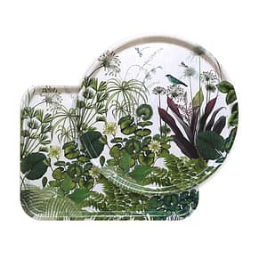 トレイ　ネニュファー  アイボリー(長方形)