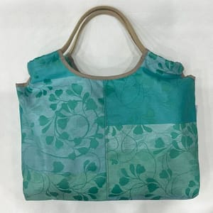 【デイリーバッグ（大）】ミルフィヤージュ　ターコイズ